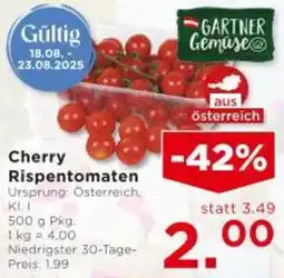 Unimarkt Cherry Rispentomaten Angebot