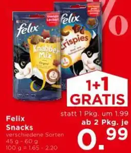 Unimarkt Felix Snacks Angebot