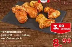 Unimarkt Hendlgrillteller gewürzt oder natur, aus Österreich Angebot