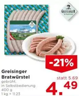 Unimarkt Greisinger Bratwürstel Angebot