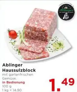 Unimarkt Ablinger Haussulzblock Angebot