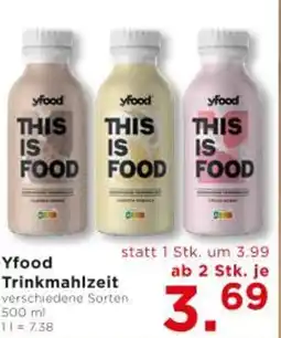Unimarkt Yfood Trinkmahlzeit Angebot