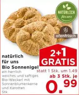 Unimarkt natürlich für uns Bio Sonnenigel Angebot