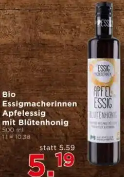 Unimarkt Bio Essigmacherinnen Apfelessig mit Blütenhonig Angebot