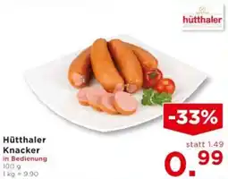 Unimarkt Hütthaler Knacker Angebot