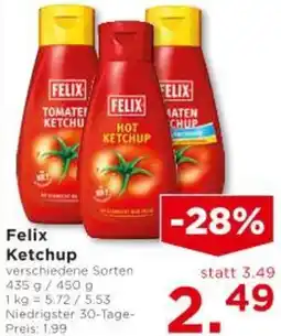 Unimarkt Felix Ketchup Angebot