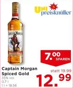 Unimarkt Captain Morgan Spiced Gold Angebot