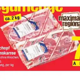 Maximarkt Österr. Schweineschopf oder Schweinskarree Maximarkt Angebot
