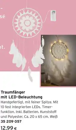 Tchibo Eduscho Traumfänger mit LED-Beleuchtung Angebot