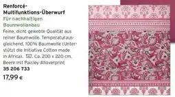 Tchibo Eduscho Renforcé- Multifunktions-Überwurf Angebot