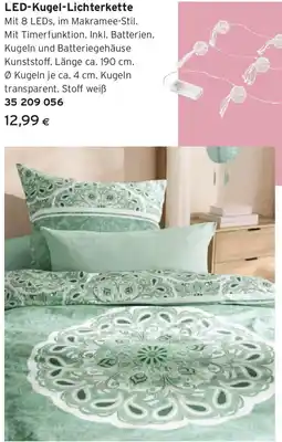 Tchibo Eduscho LED-Kugel-Lichterkette Angebot