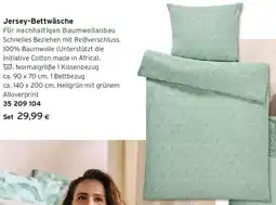 Tchibo Eduscho Jersey-Bettwäsche Angebot