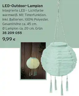 Tchibo Eduscho LED-Outdoor-Lampion Angebot