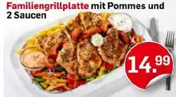 Möbel Ludwig Familiengrillplatte mit Pommes und 2 Saucen Angebot