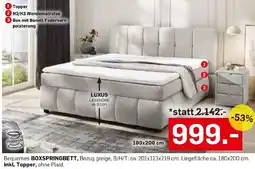 Möbel Ludwig Boxspringbett Angebot
