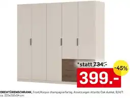 Möbel Ludwig Drehtürenschrank Angebot