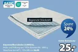 JYSK Baumwollbettdecke SUNNDAL Angebot