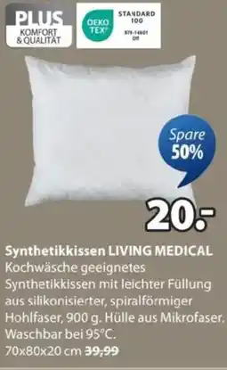 JYSK Synthetikkissen living medical Angebot