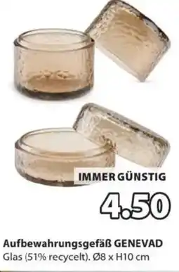 JYSK Aufbewahrungsgefäß GENEVAD Angebot