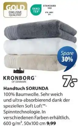JYSK Handtuch SORUNDA Angebot