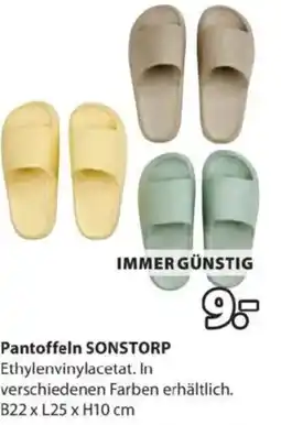 JYSK Pantoffeln SONSTORP Angebot