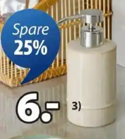 JYSK Seifenspender SMEDBY Keramik Angebot