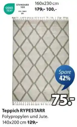 JYSK Teppich RYPESTARR Angebot
