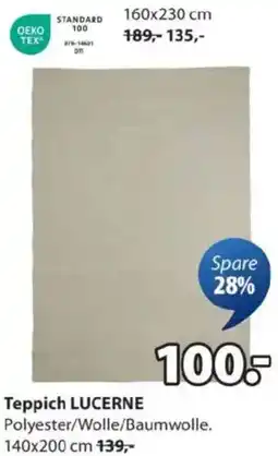 JYSK Teppich LUCERNE Angebot