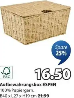 JYSK Aufbewahrungsbox ESPEN Angebot
