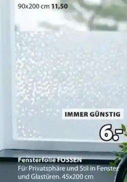 JYSK Fensterfolie FOSSEN Angebot