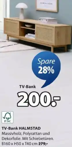 JYSK TV-Bank HALMSTAD Angebot
