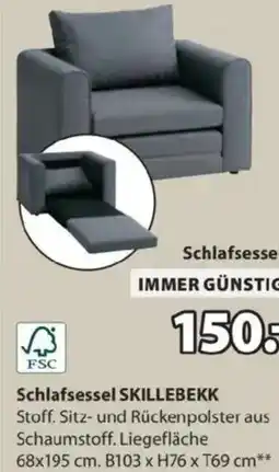 JYSK Schlafsessel IMMER GÜNSTIG Angebot