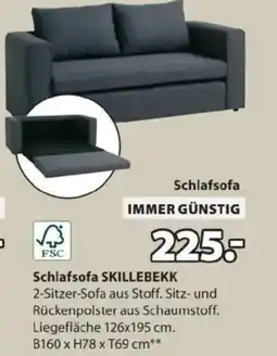JYSK Schlafsofa SKILLEBEKK Angebot