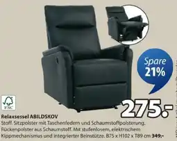 JYSK Relaxsessel ABILDSKOV Angebot