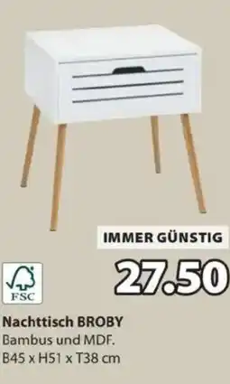 JYSK Nachttisch BROBY Angebot