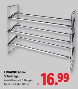 Lidl LIVARNO home Schuhregal Angebot