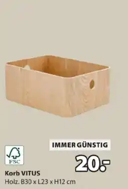 JYSK Korb VITUS Angebot