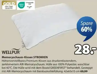 JYSK Memoryschaum-Kissen STROKKEN Angebot