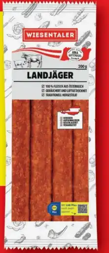 Lidl Wiesentaler Landjäger Salami Angebot