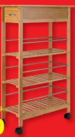 Lidl Livarno Home Bambus Nischenwagen Angebot