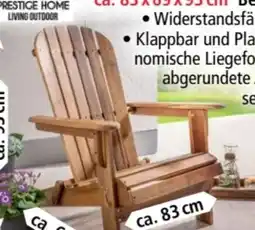 Norma Prestige Home Living Outdoor Klappbarer Liegestuhl Angebot