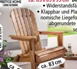 Norma Prestige Home Living Outdoor Klappbarer Liegestuhl Angebot