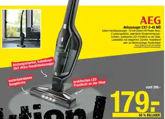 Maximarkt Akkusauger CX7-2-45 MÖ Angebot