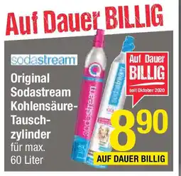 Maximarkt Original Sodastream Kohlensäure Tauschzylinder Angebot