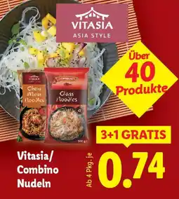 Lidl Vitasia/ Combino Nudeln Angebot