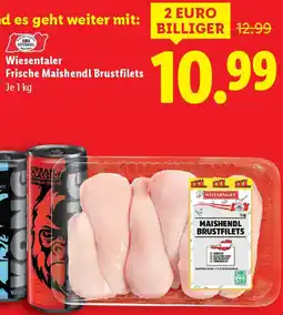 Lidl Wiesentaler Frische Maishendl Brustfilets Angebot