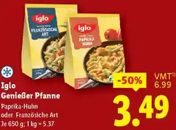 Lidl iglo Senießer Plann Angebot