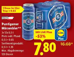 Lidl Puntigamer Märzenbier Angebot