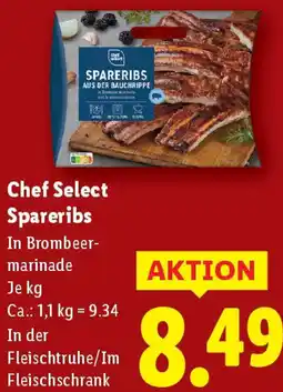 Lidl Chef Select Spareribs Angebot