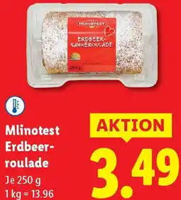 Lidl Mlinotest Erdbeer-roulade Angebot